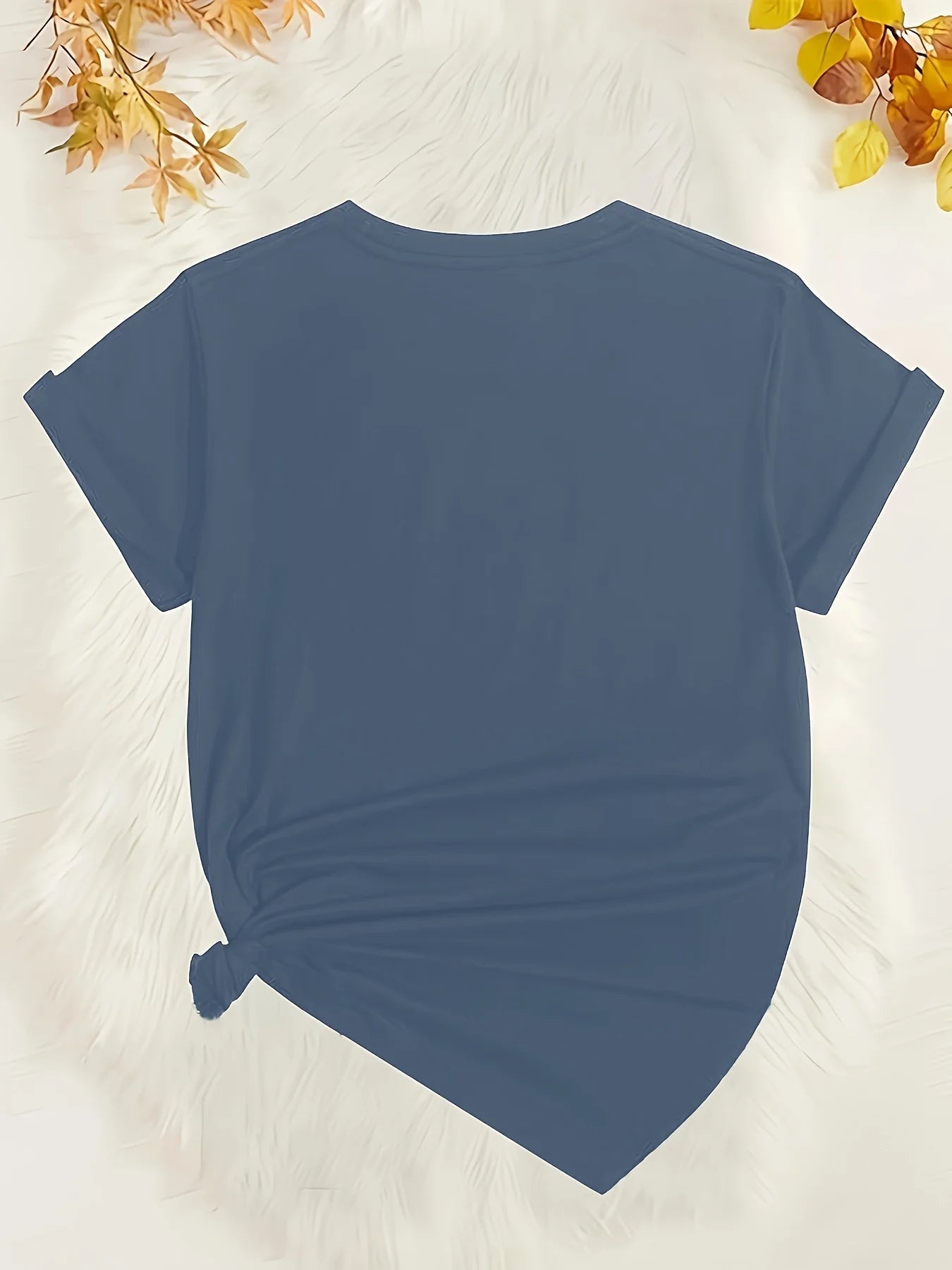 Plus Size Women's Love Print T-Shirt