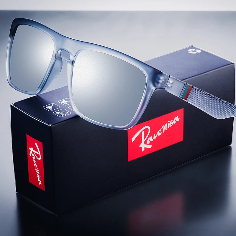 RetroDrive Polarized Square Sunglasses