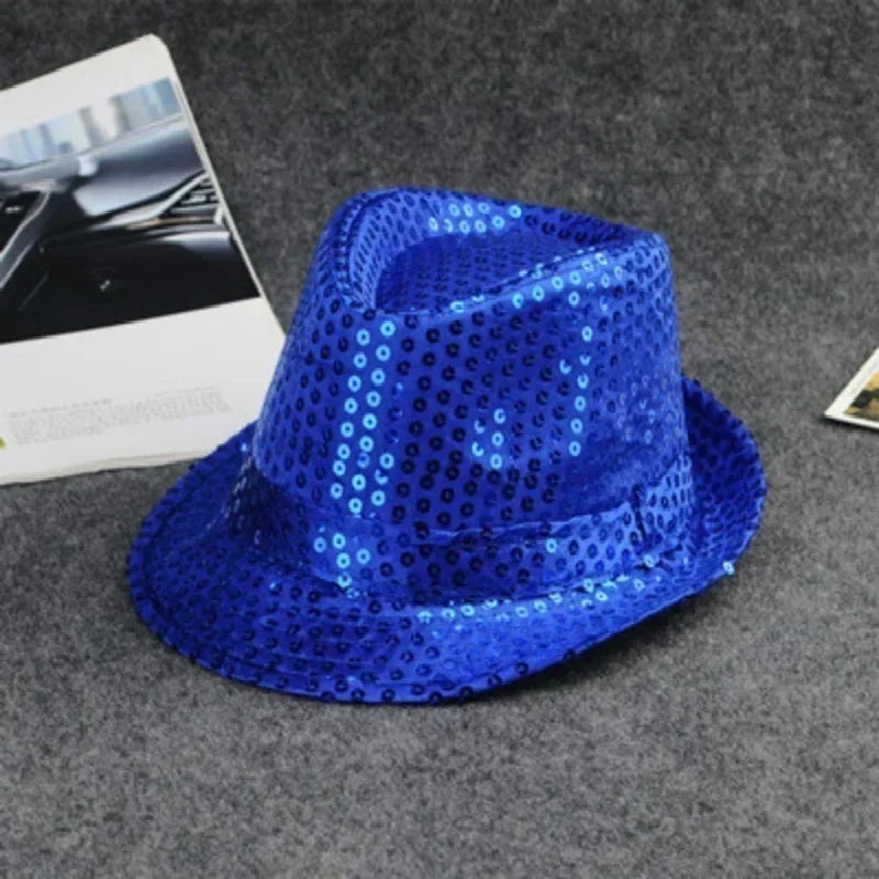 Sequin Jazz Dance Party Hat