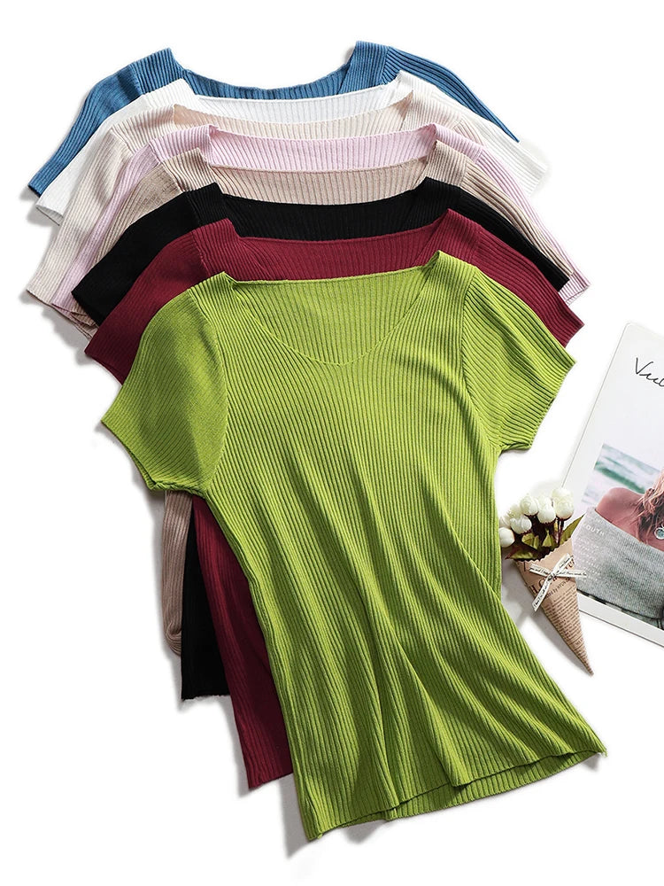 Women’s Slim Pullover Knit Sweater