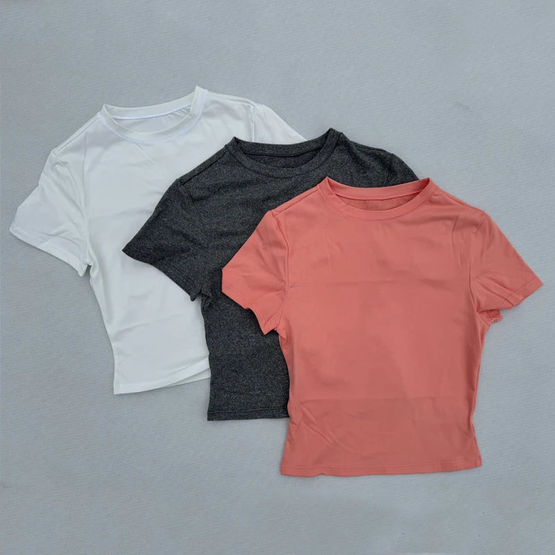Women’s Tight-Fit Quick-Dry Sports T-Shirt