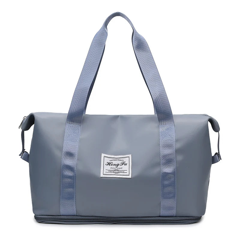 UNIXINU Waterproof Nylon Travel Duffle Bag for Women – Large Capacity Tot