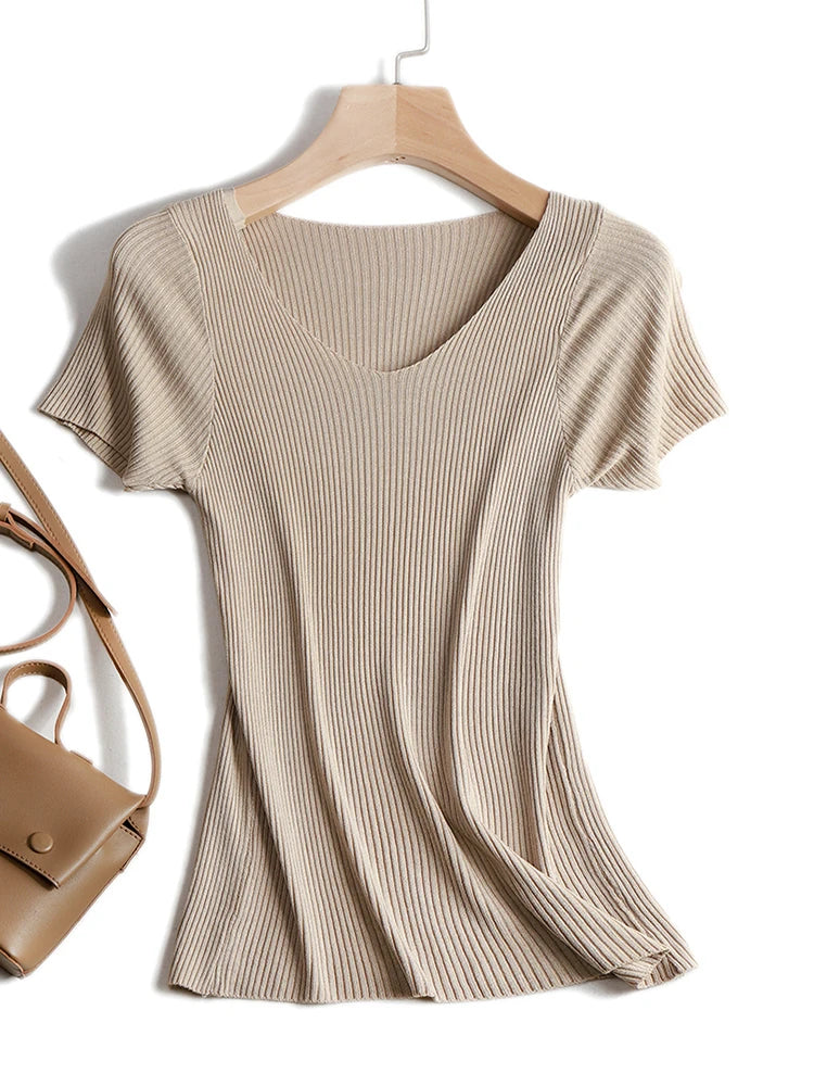 Women’s Slim Pullover Knit Sweater