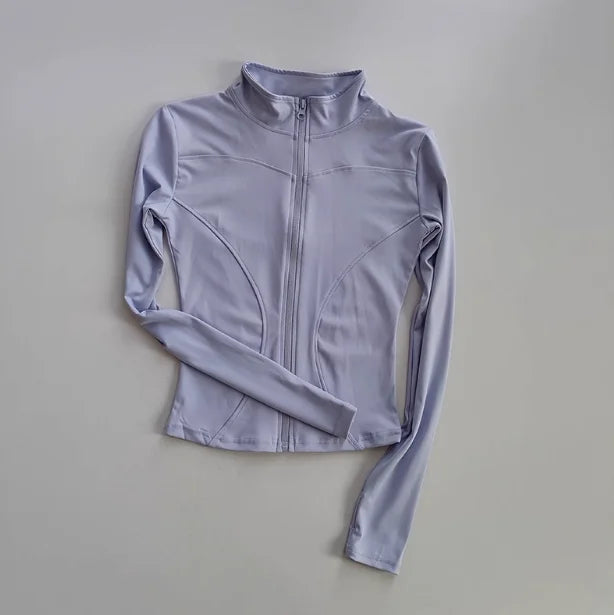 Women’s Slim Fit Quick-Dry Zipper Sports Jacket