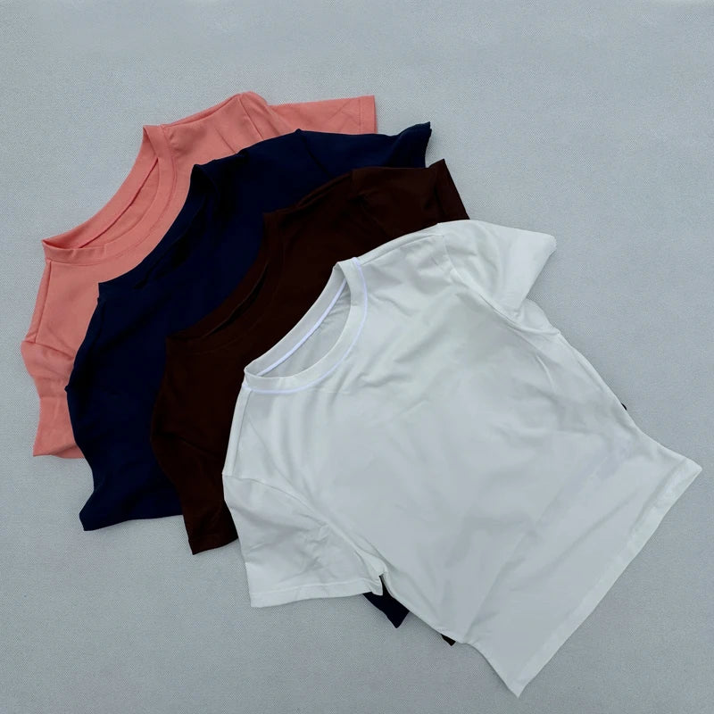 Women’s Tight-Fit Quick-Dry Sports T-Shirt