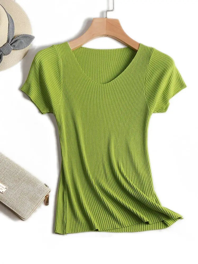 Women’s Slim Pullover Knit Sweater