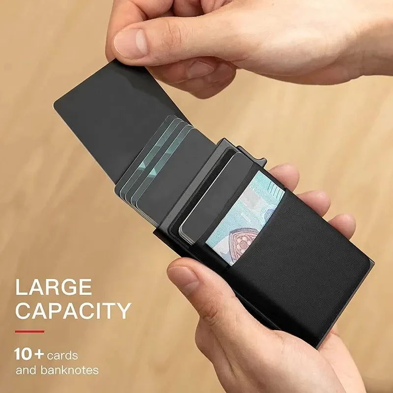 SlimGuard RFID-Blocking Metal Wallet