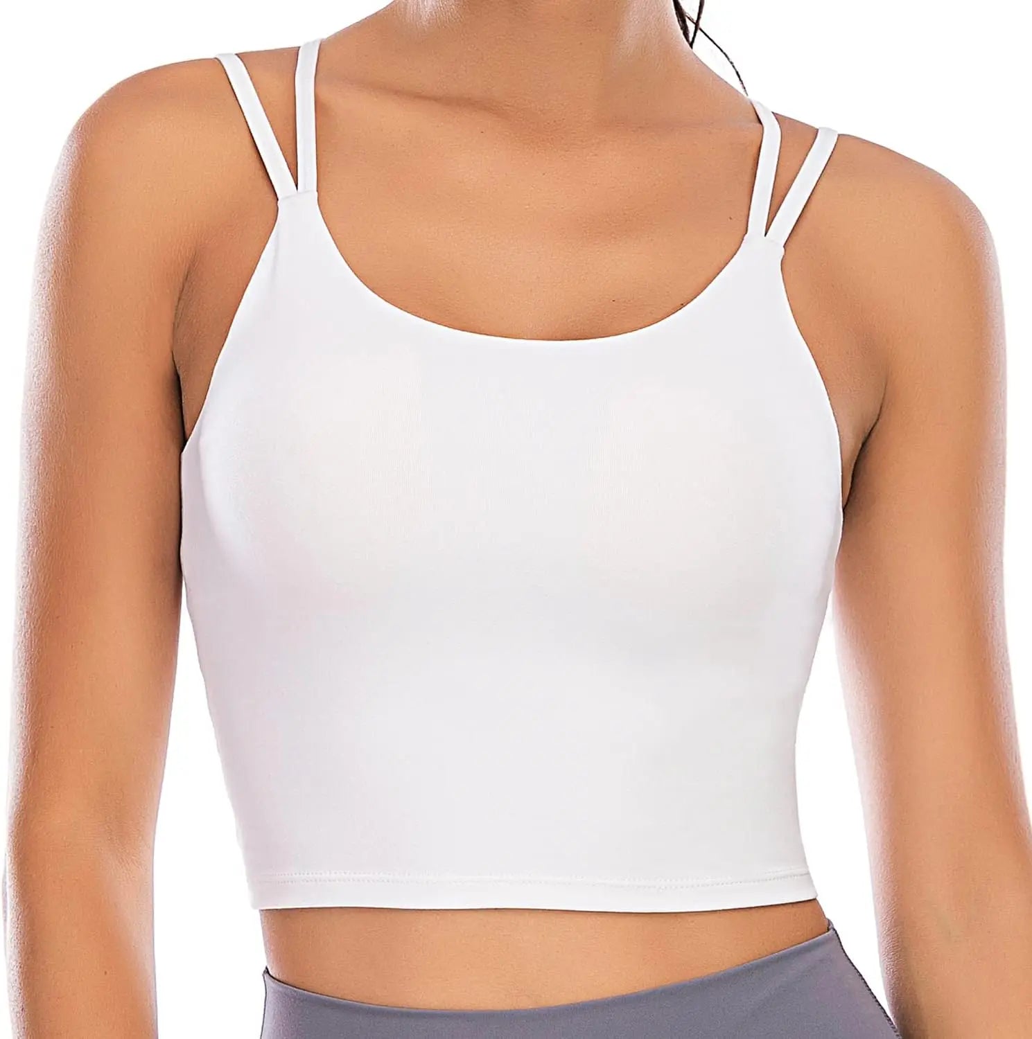Women’s Padded Sports Bra Crop Top