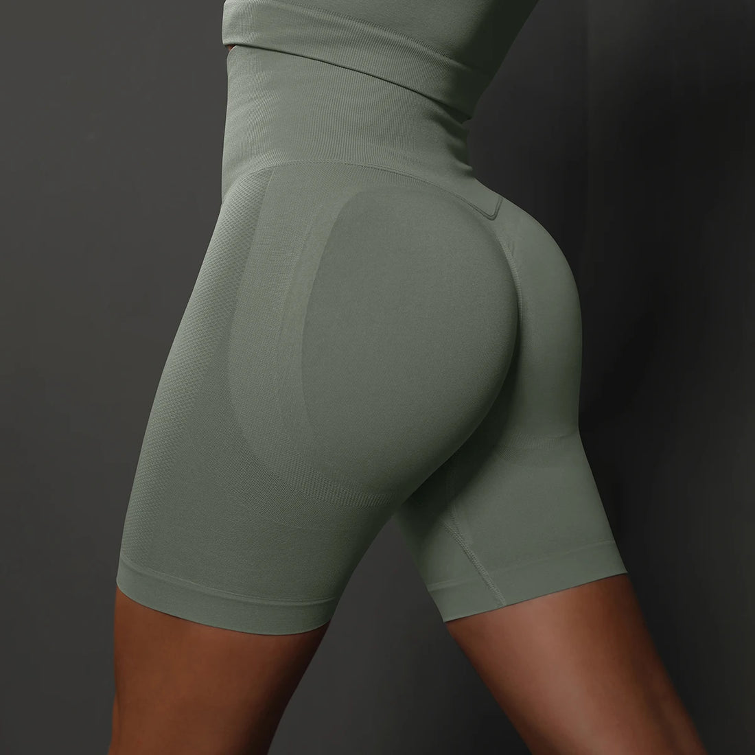 Women’s Seamless High-Waist Yoga & Sports Shorts