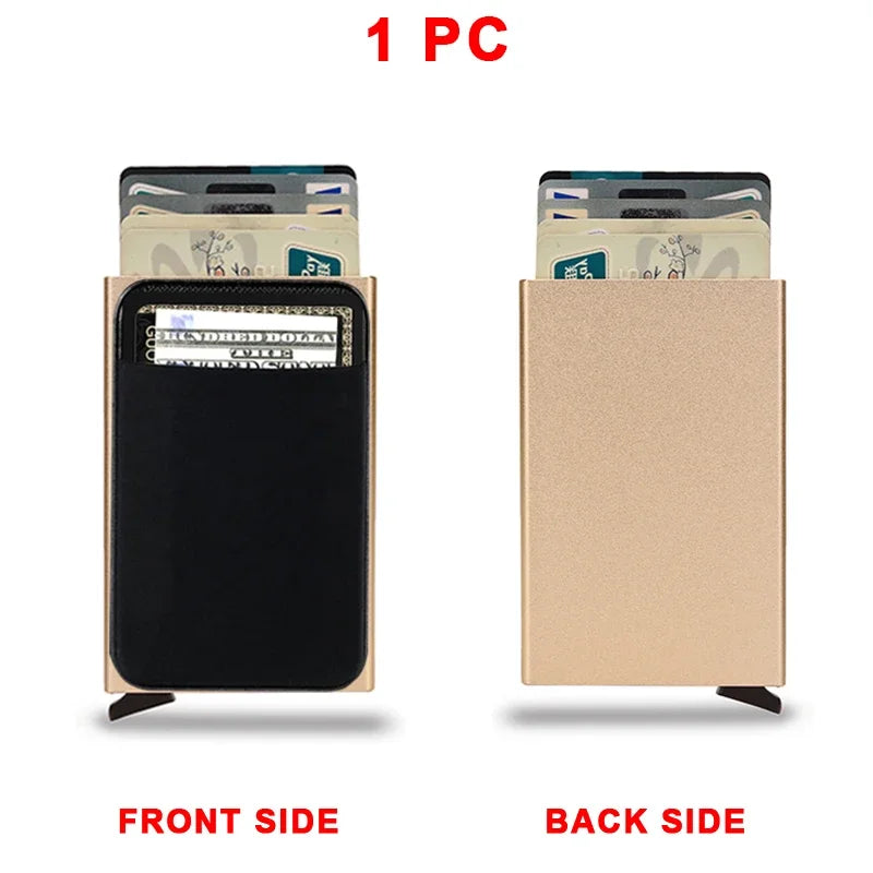 SlimGuard RFID-Blocking Metal Wallet