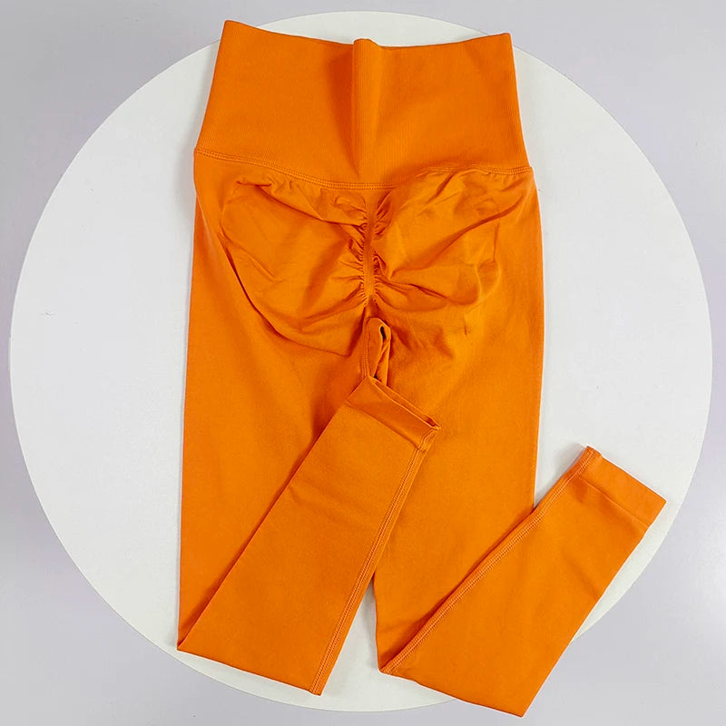 High Elastic Seamless Yoga Leggings - Women’s Fitness Pants