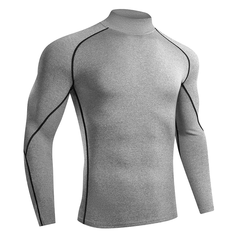 Men’s Quick-Dry Long Sleeve Compression Shirt