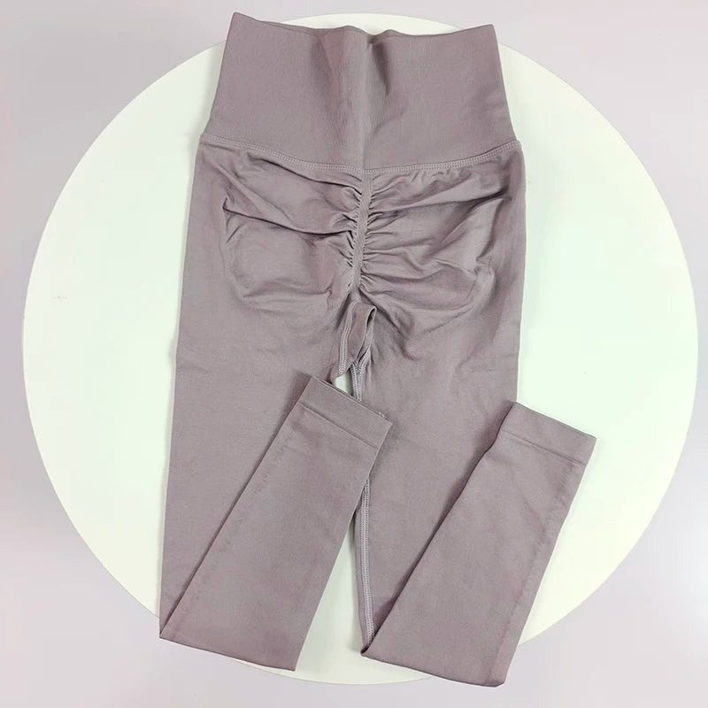 High Elastic Seamless Yoga Leggings - Women’s Fitness Pants