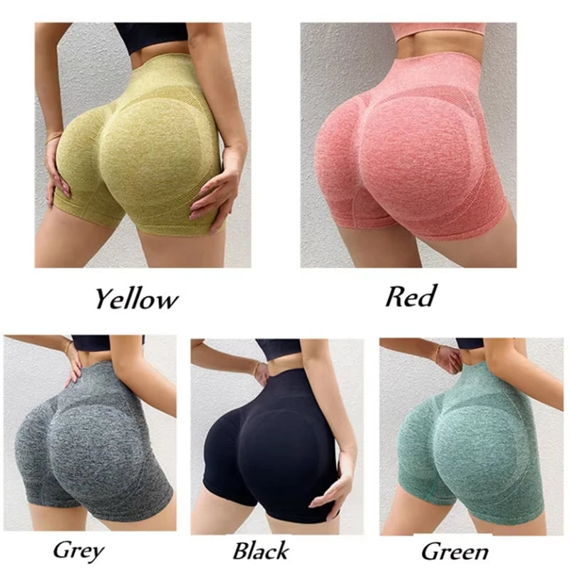 Women’s High Waist Yoga Shorts – Butt Lift Fitness