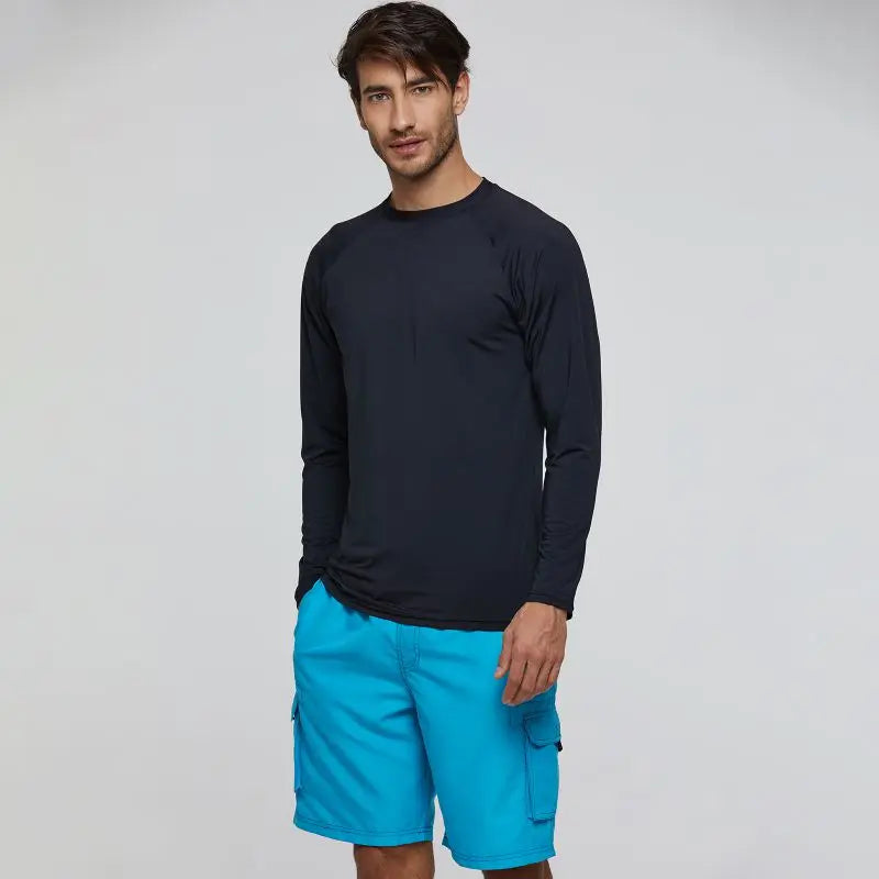 Men’s UPF 50+ Long Sleeve Sun Protection Shirt