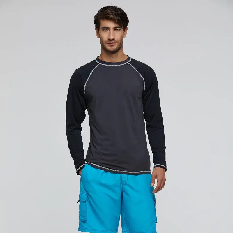 Men’s UPF 50+ Long Sleeve Sun Protection Shirt