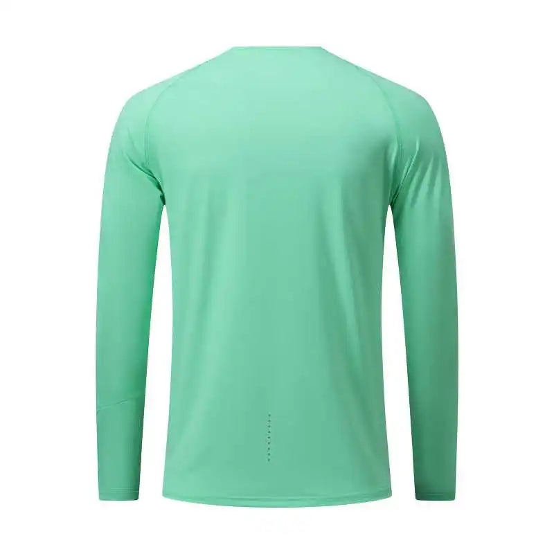 Men’s UPF 50+ UV Protection Long Sleeve Rash Guard