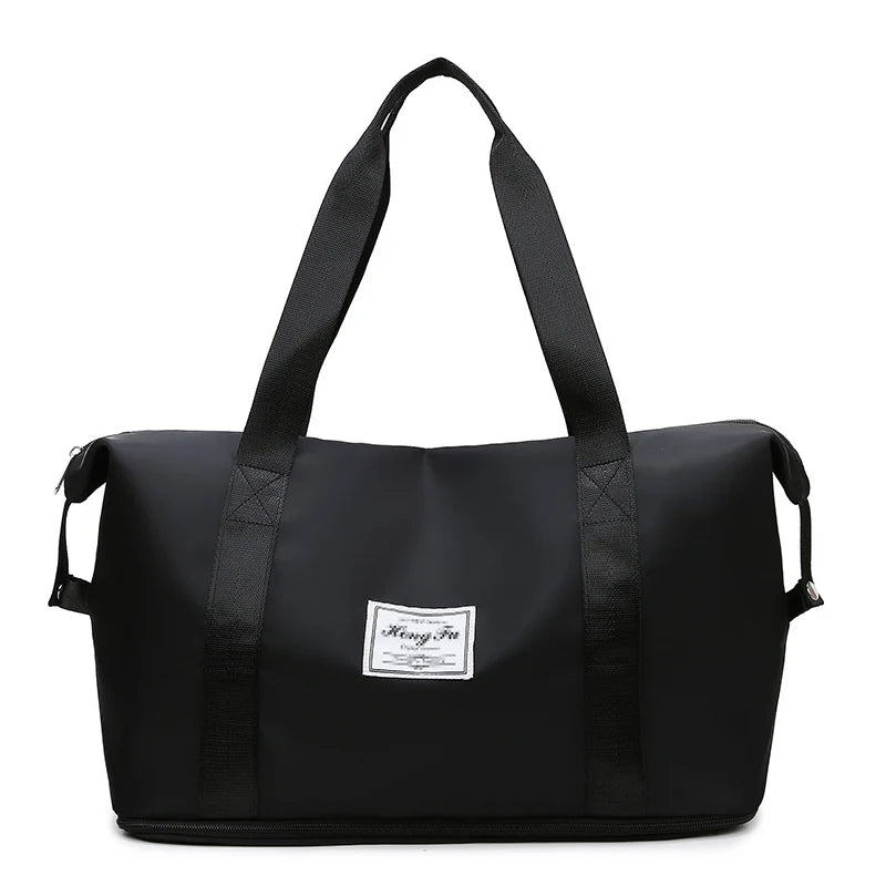 UNIXINU Waterproof Nylon Travel Duffle Bag for Women – Large Capacity Tot