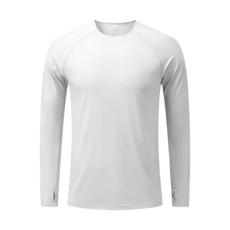 Men’s UPF 50+ UV Protection Long Sleeve Rash Guard