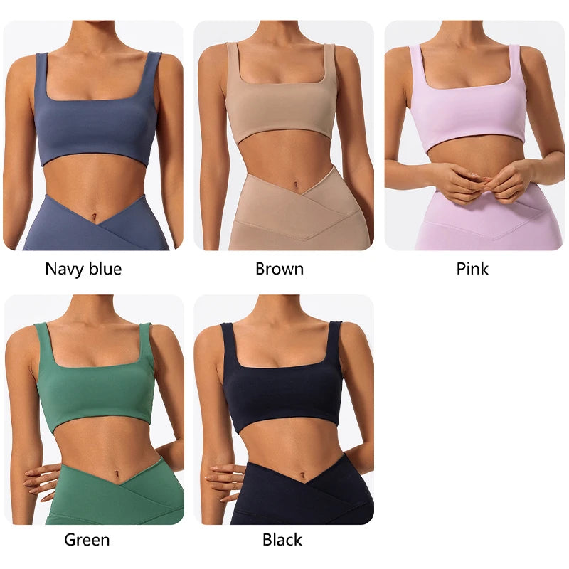 Ctenkevet Women’s Shockproof Backless Sports Bra