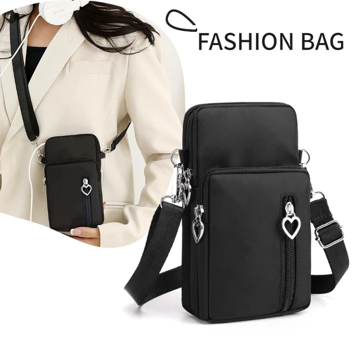 AquaGuard Mini Waterproof Oxford Crossbody Bag