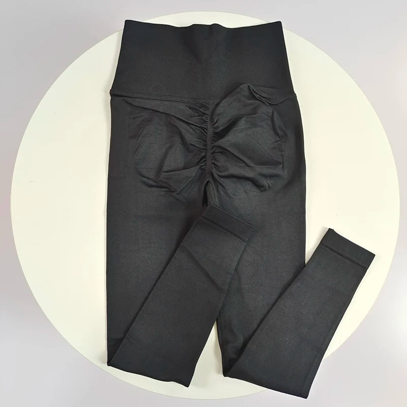 High Elastic Seamless Yoga Leggings - Women’s Fitness Pants