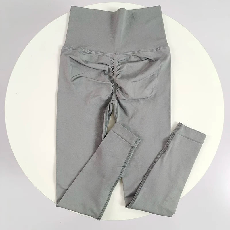 High Elastic Seamless Yoga Leggings - Women’s Fitness Pants