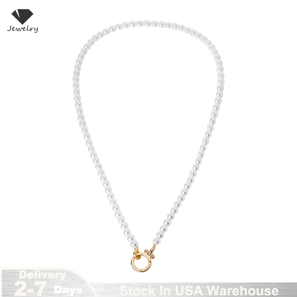 18K Gold Freshwater Pearl Choker Necklace