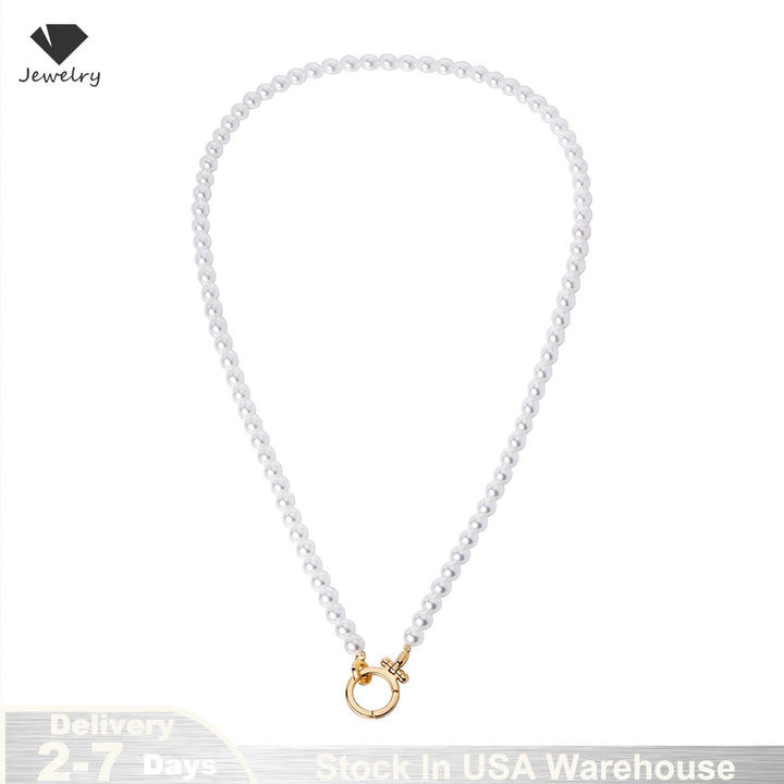 18K Gold Freshwater Pearl Choker Necklace
