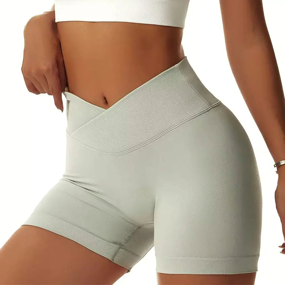 Women’s High-Waisted Tummy Control Workout Shorts