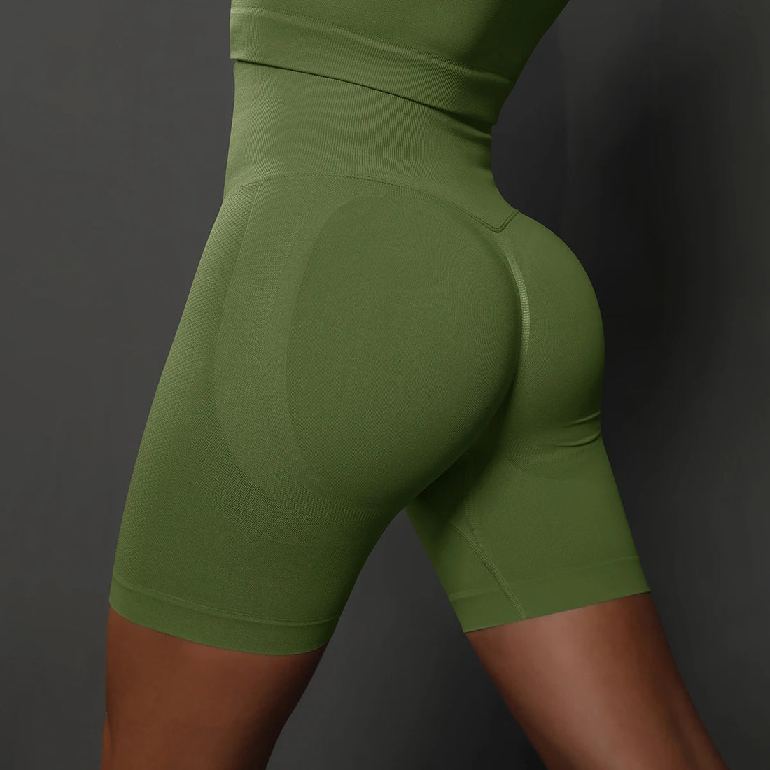 Women’s Seamless High-Waist Yoga & Sports Shorts