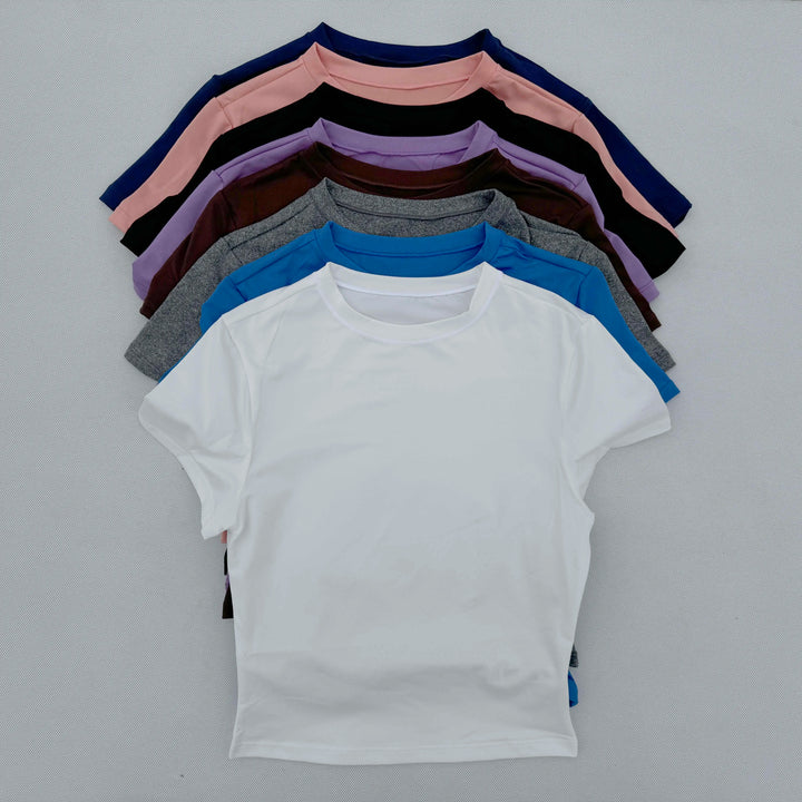 Women’s Tight-Fit Quick-Dry Sports T-Shirt