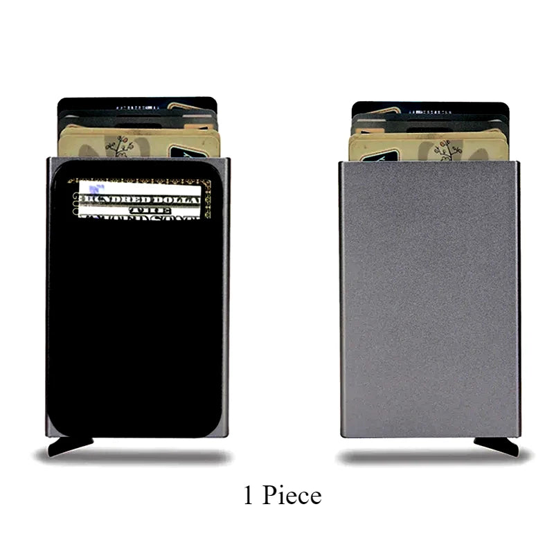 SlimGuard RFID-Blocking Metal Wallet