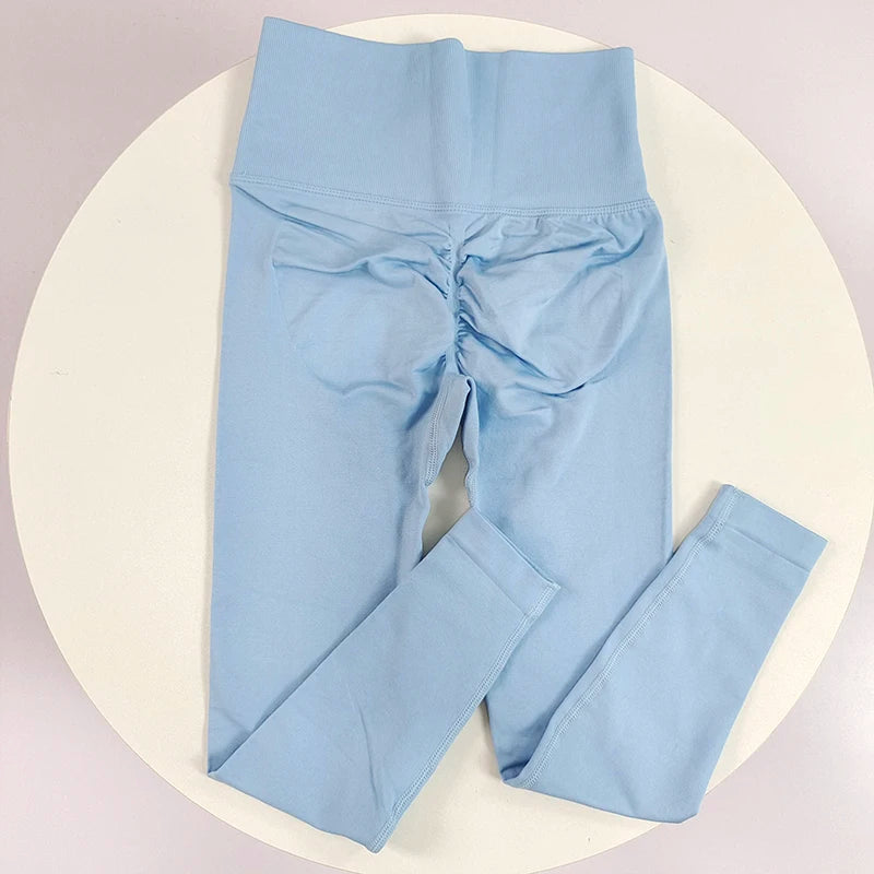 High Elastic Seamless Yoga Leggings - Women’s Fitness Pants