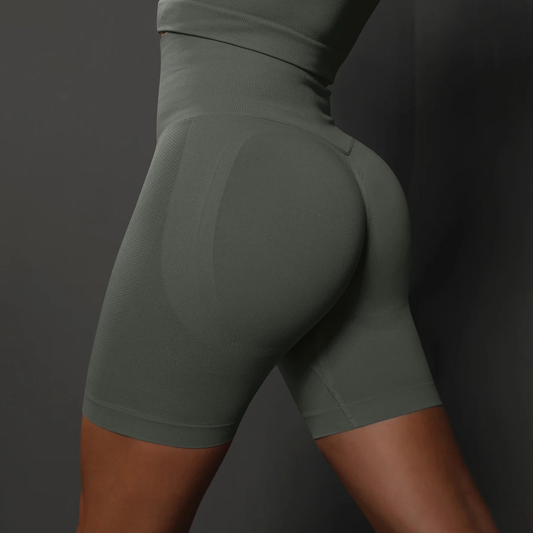 Women’s Seamless High-Waist Yoga & Sports Shorts