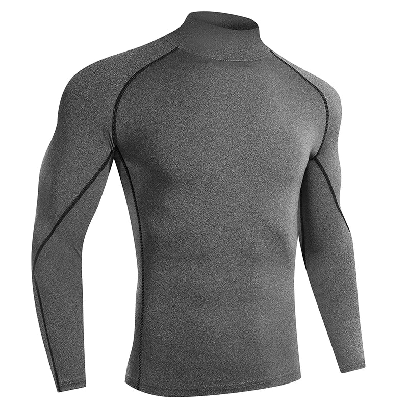 Men’s Quick-Dry Long Sleeve Compression Shirt