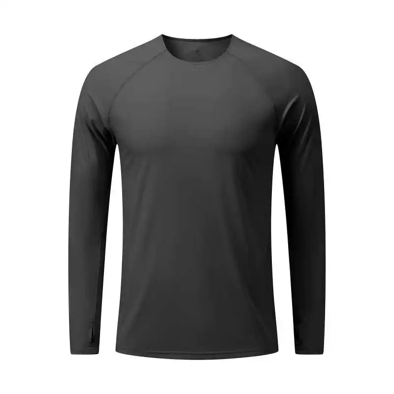 Men’s UPF 50+ UV Protection Long Sleeve Rash Guard