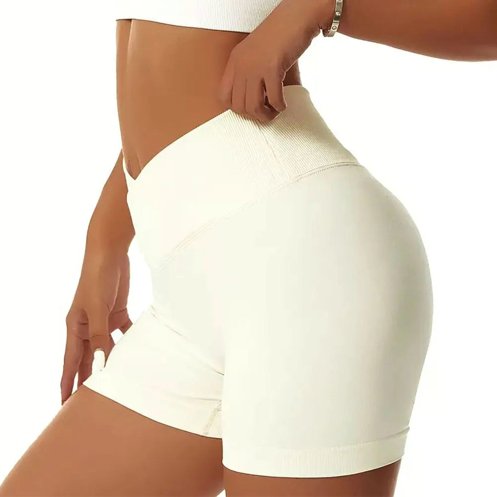 Women’s High-Waisted Tummy Control Workout Shorts