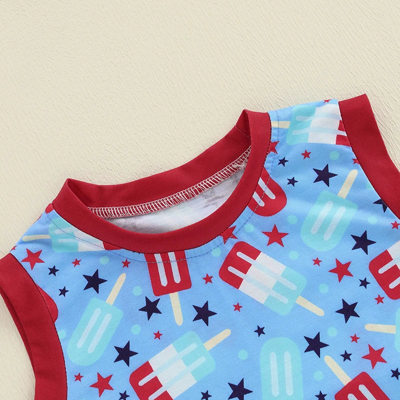Toddler Boy 4th of July Tank & Shorts Set