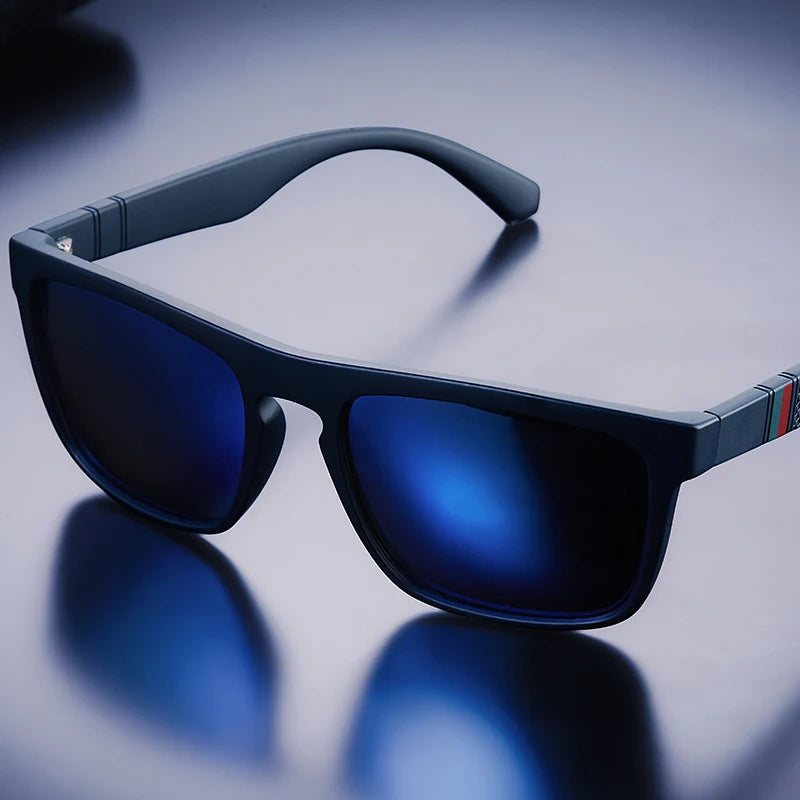 RetroDrive Polarized Square Sunglasses