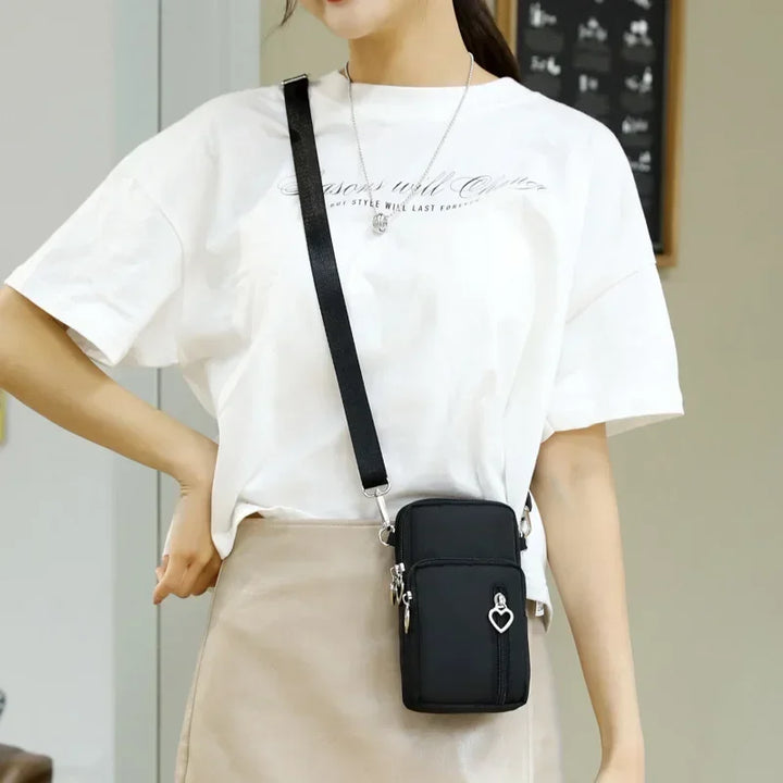 AquaGuard Mini Waterproof Oxford Crossbody Bag