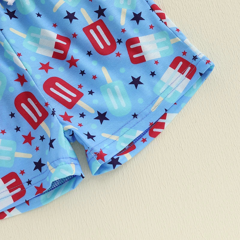 Toddler Boy 4th of July Tank & Shorts Set