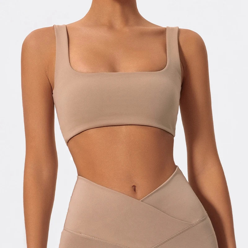 Ctenkevet Women’s Shockproof Backless Sports Bra