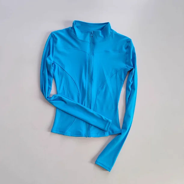 Women’s Slim Fit Quick-Dry Zipper Sports Jacket