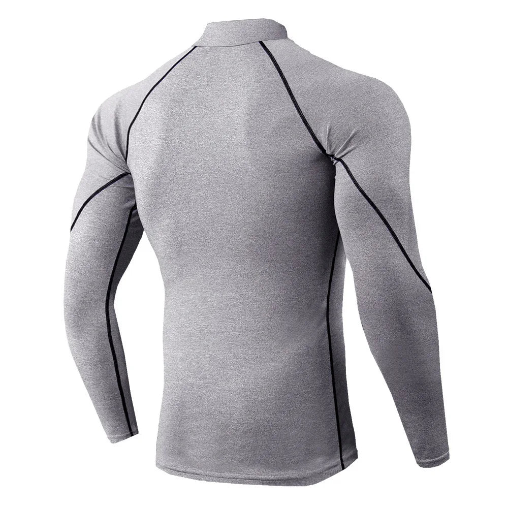 Men’s Quick-Dry Long Sleeve Compression Shirt