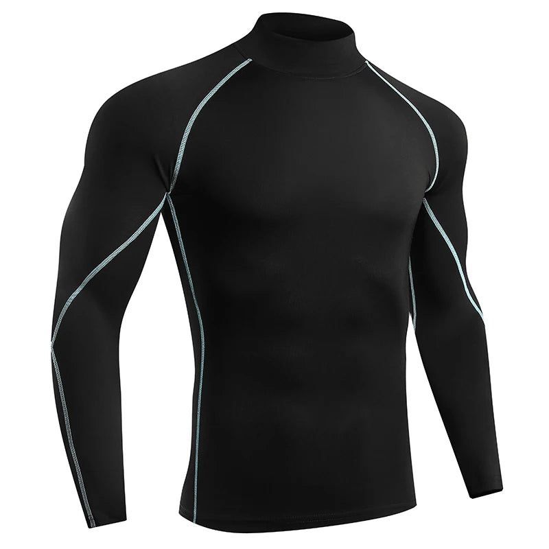 Men’s Quick-Dry Long Sleeve Compression Shirt