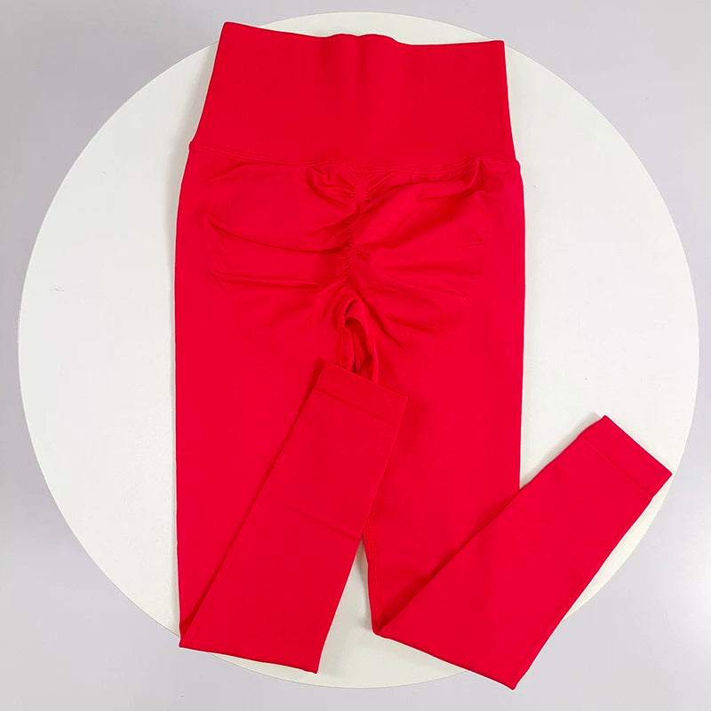 High Elastic Seamless Yoga Leggings - Women’s Fitness Pants