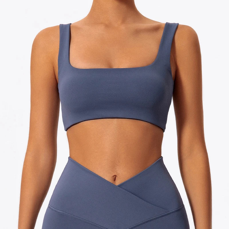 Ctenkevet Women’s Shockproof Backless Sports Bra