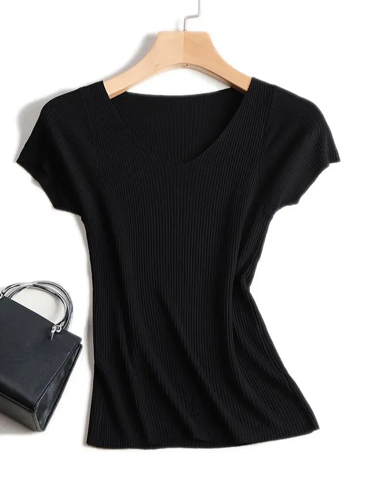 Women’s Slim Pullover Knit Sweater