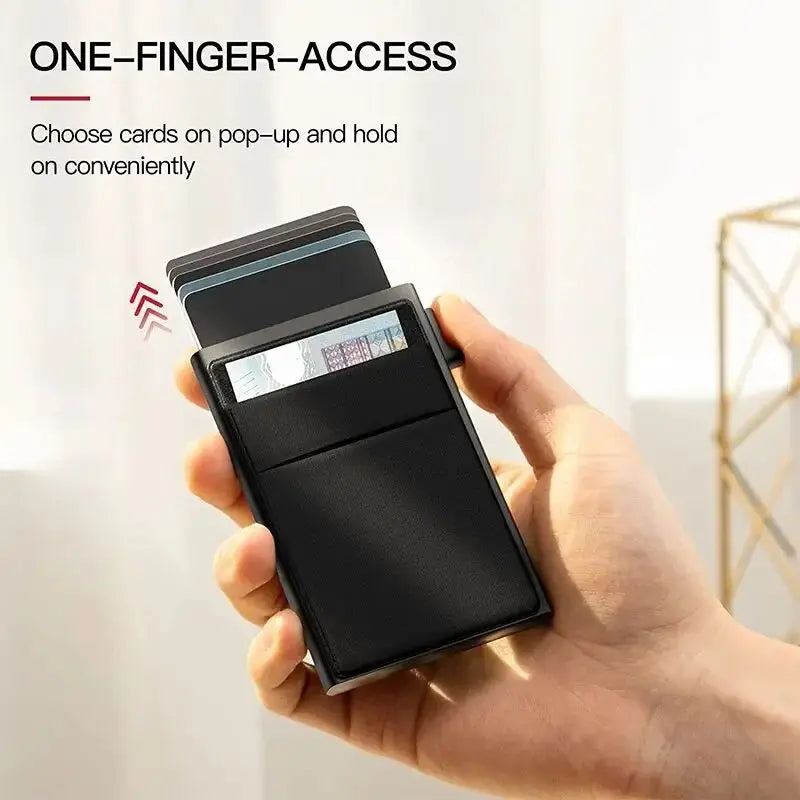SlimGuard RFID-Blocking Metal Wallet